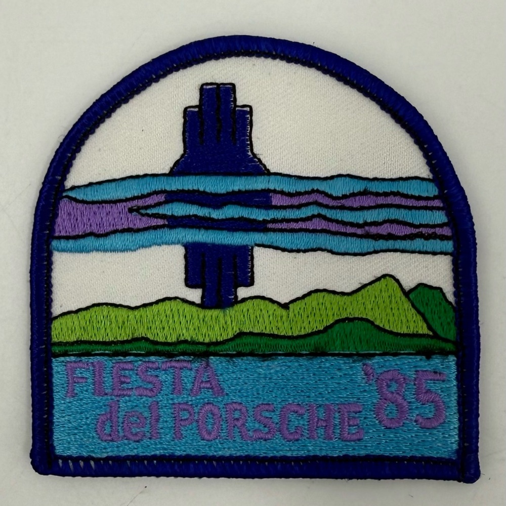 Porsche Club of America PCA 1985 ‘85‎ Fiesta del Porsche Parade Cloth Patch NWOT